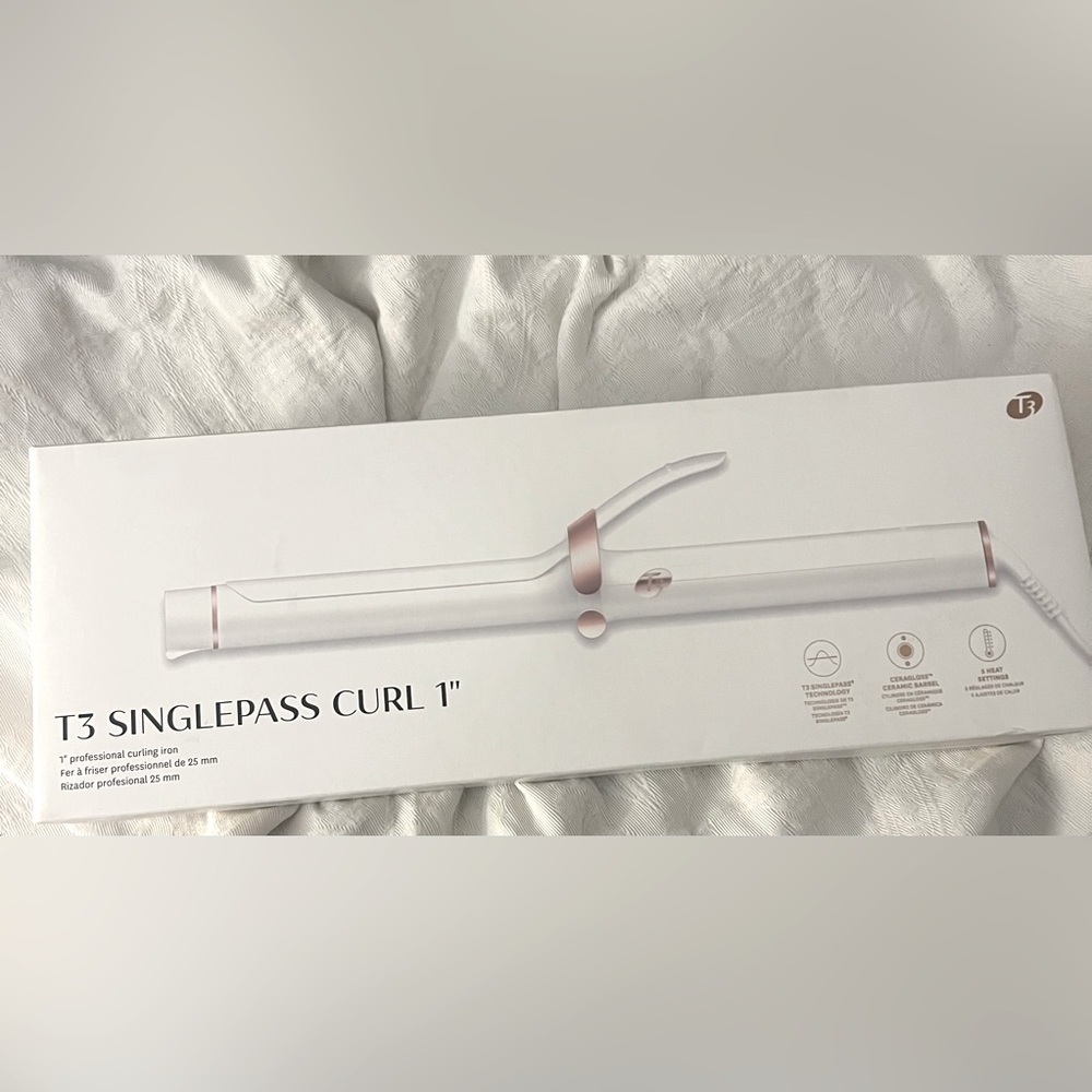 T3 SinglePass Curl 1” - Professional Curling Iron